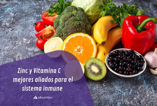 Zinc y vitamina C, los mejores aliados para tu sistema inmune