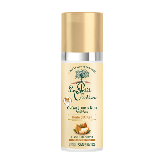 Crema de Dia y Noche Anti Age Argán 50ml, Le Petit Olivier