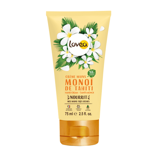 Crema de Manos Piel Seca Monoi 75ml, Lovea