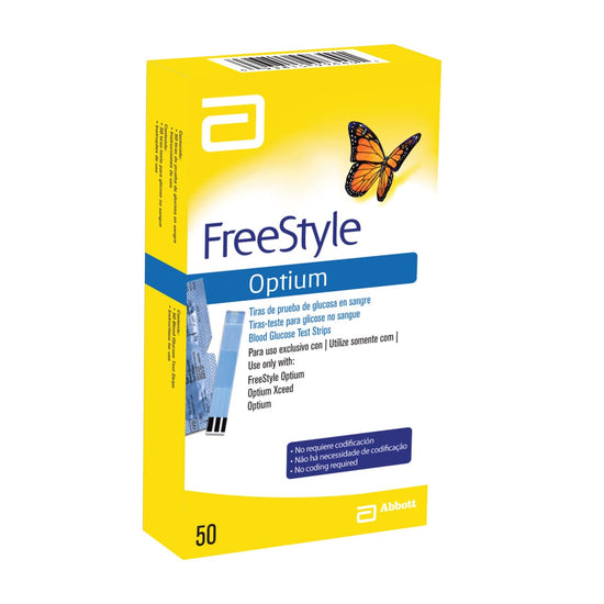 Freestyle Optium Neo Cintas Glicemia (50 un)