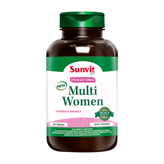Multi Women, Multivitamínico (60 tabs) - Multivitamínicos