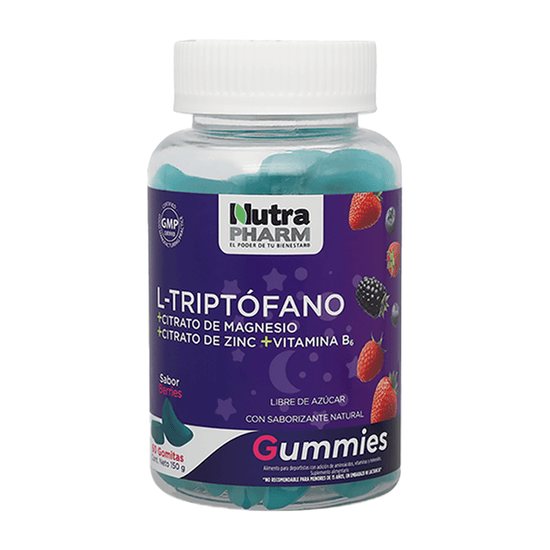 LTRIPTOFANO 60 GOMITAS NUTRAPHARM