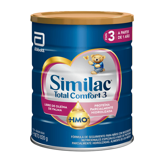 SIMILAC TOTAL CONFORT 3 POLVO 820 GR VAINILLA