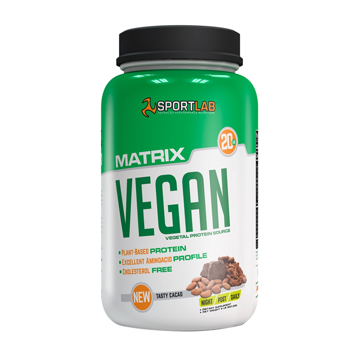 Vegan Matrix, Sportlab proteína vegana 2 lb