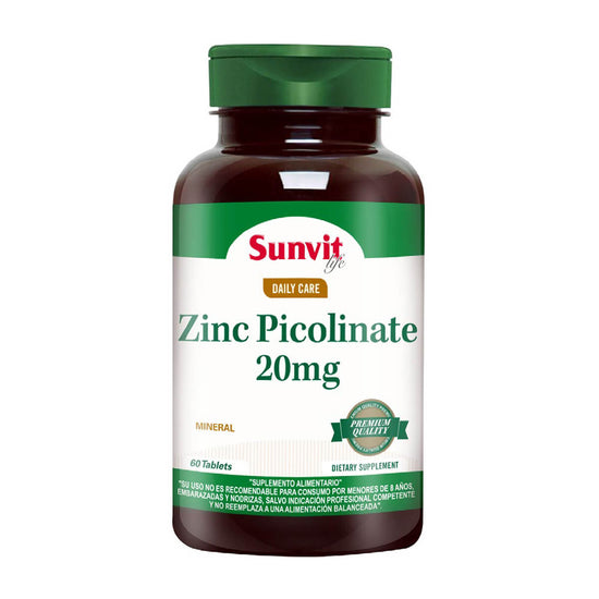 Zinc Picolinate 20 mg (60 tab)