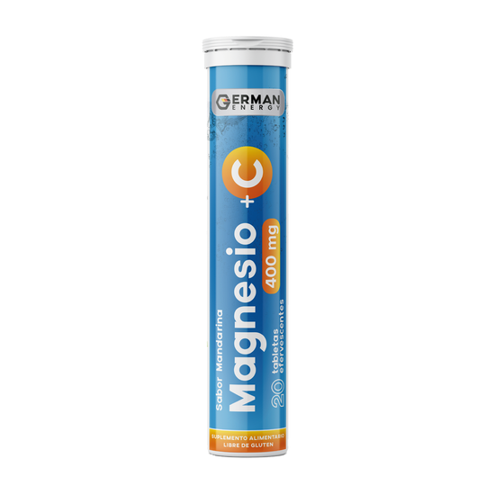 MAGNESIO + VITAMINA C GERMAN ENERGY x 20 TABLE