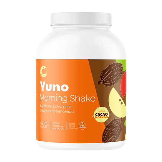 YUNO MORNING SHAKER CACAO 900Grs. CASCARA FOODS